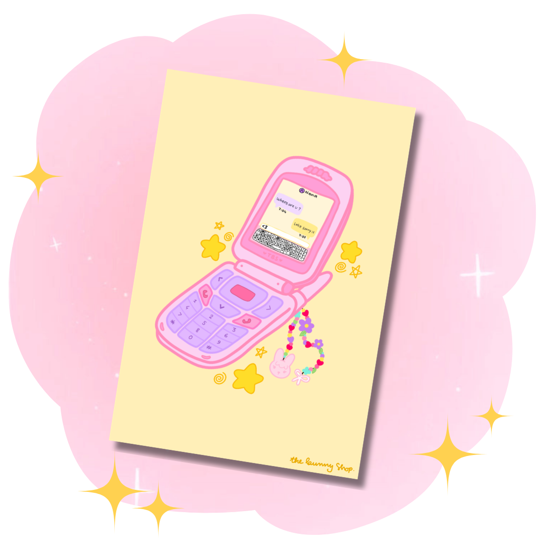 Print Hachi's phone