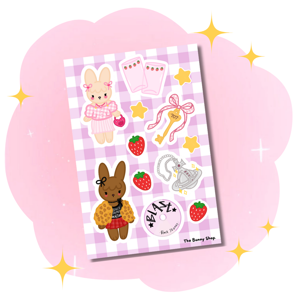 Planche stickers Nana🍓