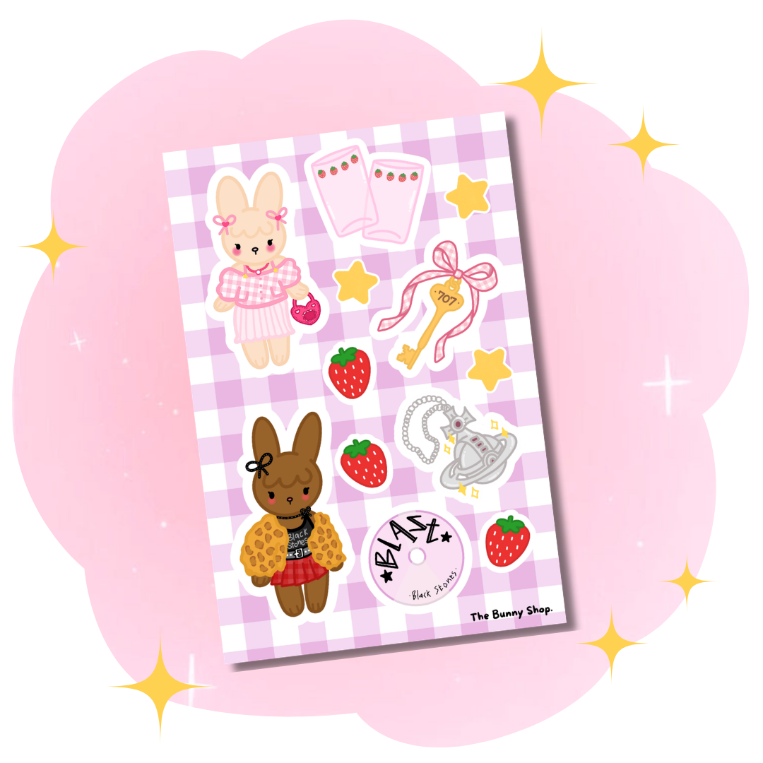 Planche stickers Nana🍓