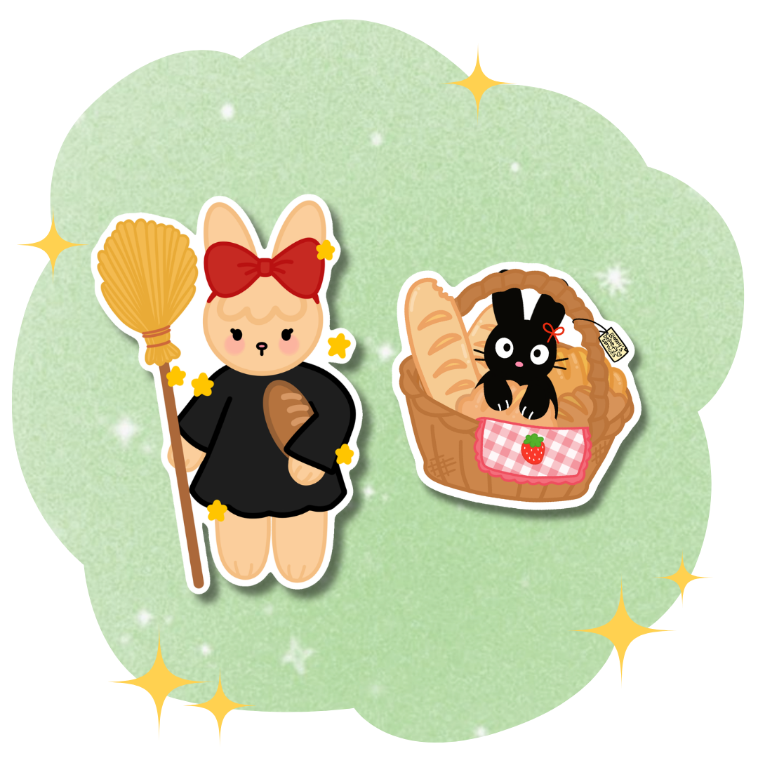 Duo Stickers Ghibli