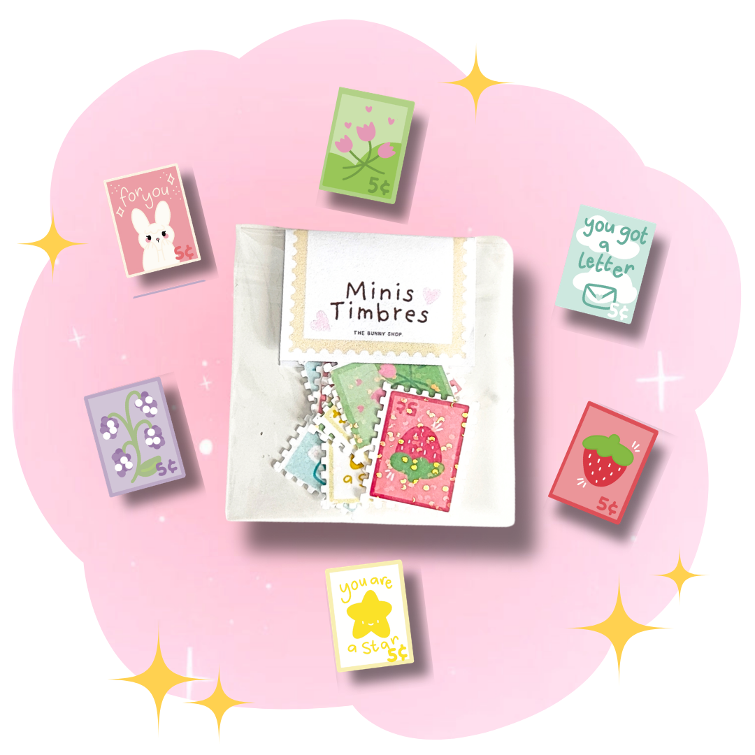 Stickers pack Mini timbres