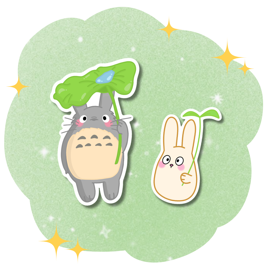 Duo Stickers Ghibli