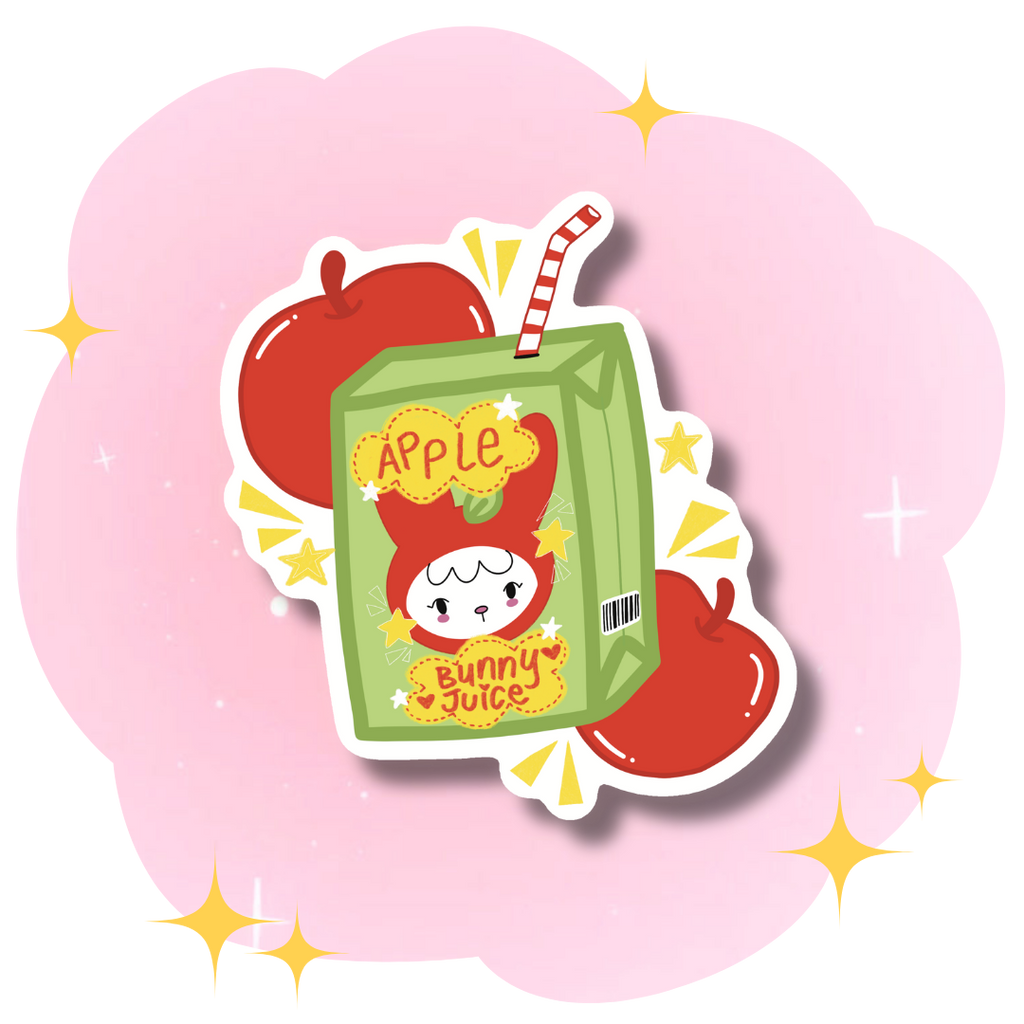 Sticker Apple Juice