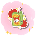 Sticker Apple Juice