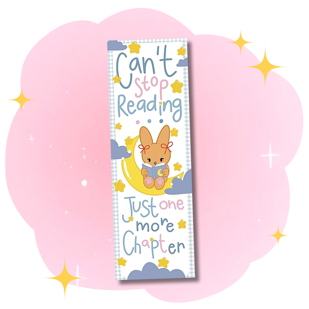 Marque-page Can't stop reading