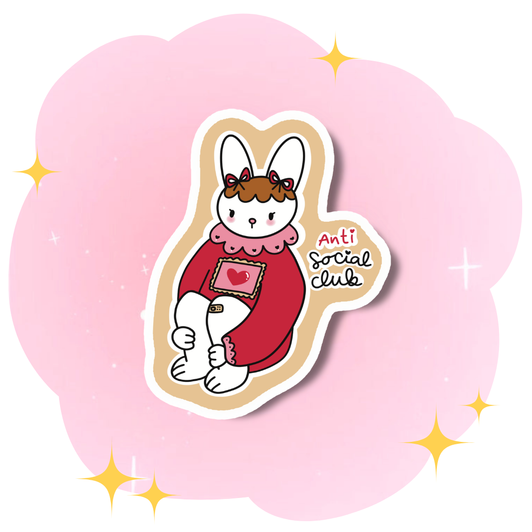 Sticker Anti Social Club