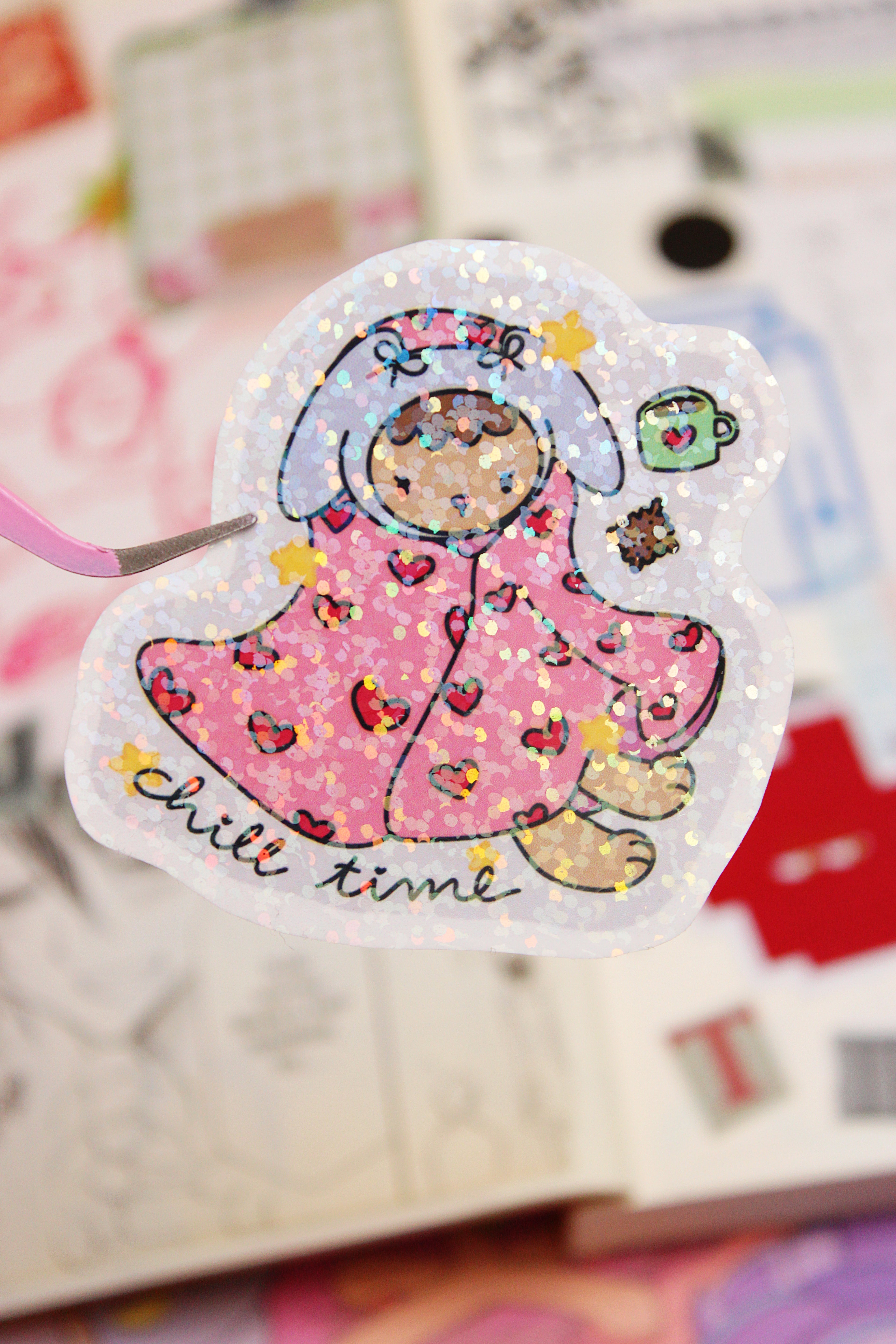 Sticker Chill Time